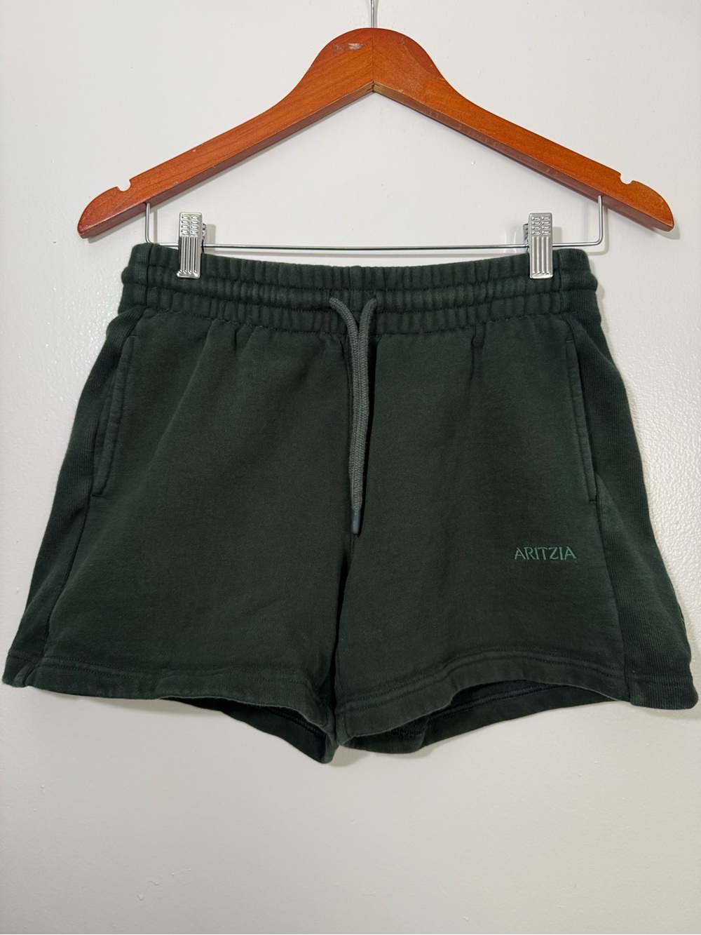 Aritzia Green Shorts